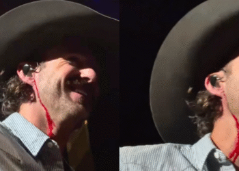 Riley Green Left Bleeding From Neck After Fan Throws Object