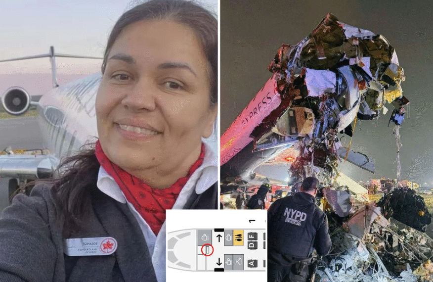 Flight attendant likely survived 300-foot ejection from LaGuardia plane crash thanks to key safety features, expert says