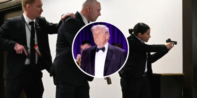 Trump Evacuated As Shots Fired At White House Correspondents’ Dinner