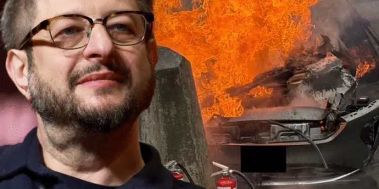 ‘Bob’s Burgers’ Eugene Mirman Dragged From Burning Vehicle, Hospitalized … After Horrifying Car Crash