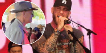 Tom Hanks Watching His Son’s Band At Stagecoach Is Father-Son Goals