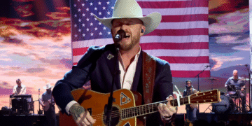 Cody Johnson Brings Patriotism To ACM Awards With Performance Of “Travelin’ Soldier”