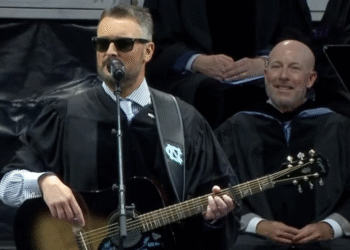 Eric Church Uses His Guitar To Deliver Powerful Commencement Speech At UNC