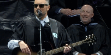 Eric Church Uses His Guitar To Deliver Powerful Commencement Speech At UNC