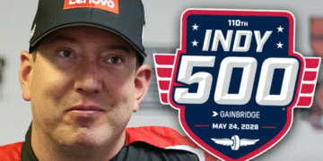 Kyle Busch Receives Mid-Race Tribute During Indy 500