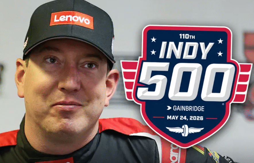 Kyle Busch Receives Mid-Race Tribute During Indy 500