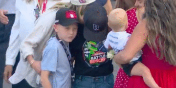 Kyle Larson’s Son Consoles Kyle Busch’s Boy After Heartbreaking Loss