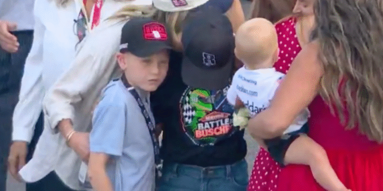 Kyle Larson’s Son Consoles Kyle Busch’s Boy After Heartbreaking Loss