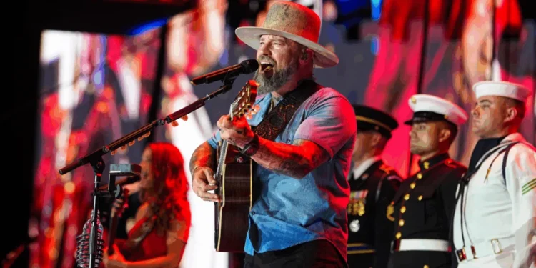 Zac Brown Delivers Powerful National Anthem Performance At Historic UFC Freedom 250 Event