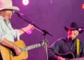 George Strait Makes Rare Appearance To Honor Alan Jackson At His Final Concert