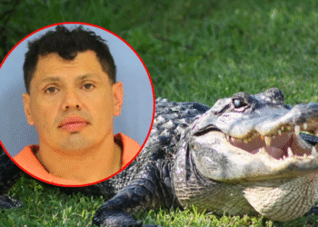 Bodycam Captures Alligator’s Surprise Attack On Fleeing Suspect