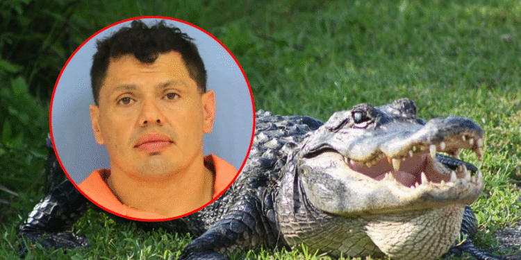 Bodycam Captures Alligator’s Surprise Attack On Fleeing Suspect