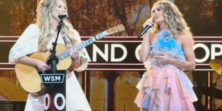Hannah Harper’s Opry Debut: Carrie Underwood Joins For Surprise “String Cheese” Duet