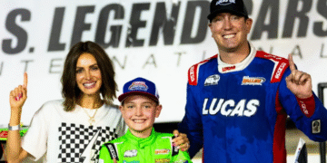 Hours After Kyle Busch’s Memorial Service, His 11-Year-Old Son Returns To The RacetrackKyle Busch’s legacy lives on through his son, Brexton.
