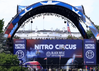 Motocross Legends Bring Historic Show To White House Lawn