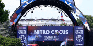 Motocross Legends Bring Historic Show To White House Lawn