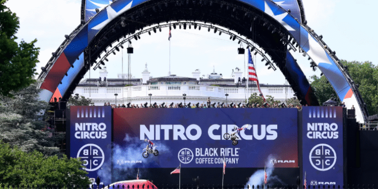 Motocross Legends Bring Historic Show To White House Lawn