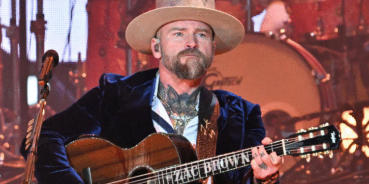 Zac Brown Fires Back At Critics Over UFC Freedom 250 Anthem Decision