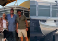 Clint Bowyer Built A Wild Off-Road Pontoon Boat For Blake Shelton’s Ranch