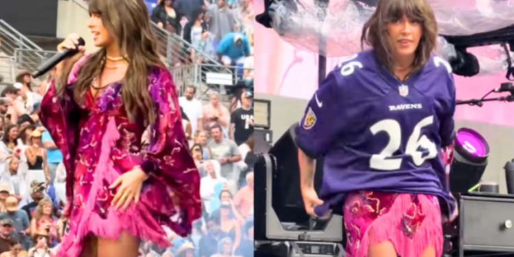 Ella Langley Acts Fast After Her “Entire Dress” Comes Unzipped Onstage