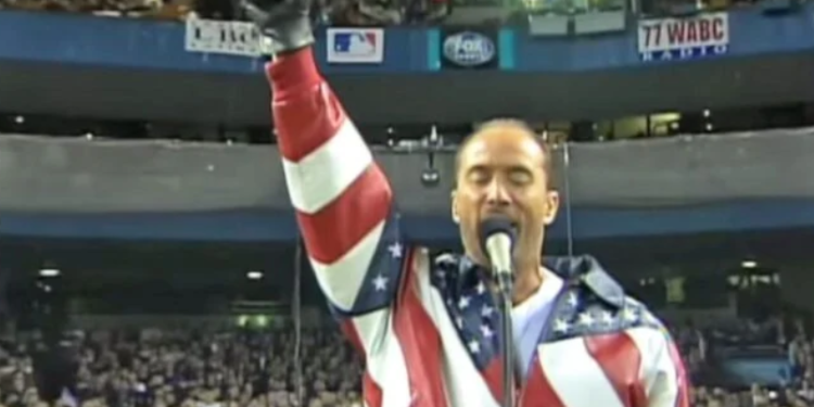 Lee Greenwood Sings “God Bless The USA” To A Full Yankee Stadium