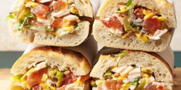 Stuffed Sub Salad Sandwich