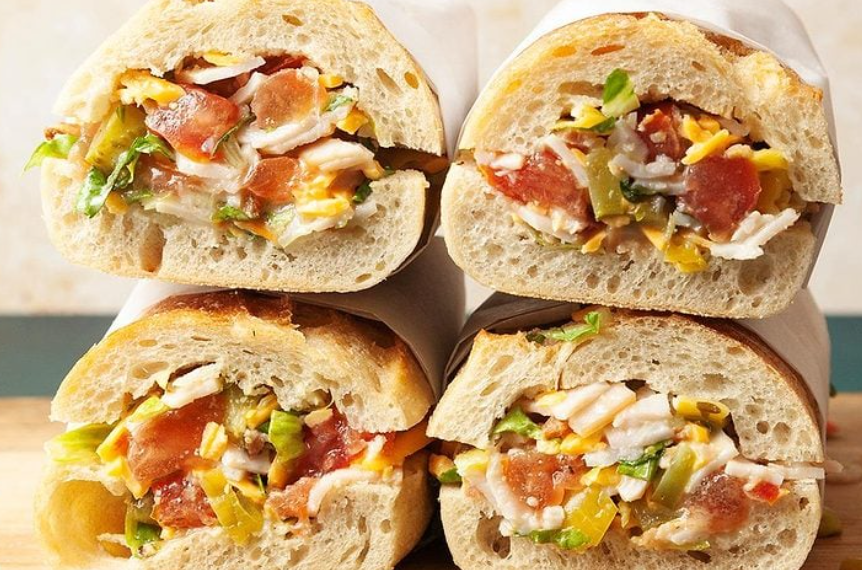 Stuffed Sub Salad Sandwich