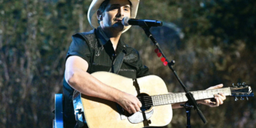 Brad Paisley Breaks Down Performing “When I Get Where I’m Going” After Dolly Parton’s Death