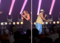 Carly Pearce Invites Fan Onstage For A Duet, And His Voice Leaves Her Speechless