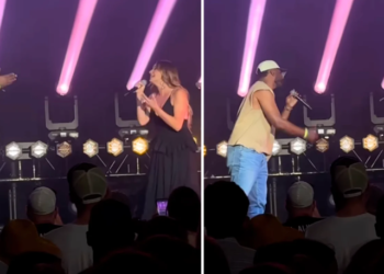 Carly Pearce Invites Fan Onstage For A Duet, And His Voice Leaves Her Speechless