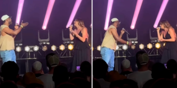 Carly Pearce Invites Fan Onstage For A Duet, And His Voice Leaves Her Speechless