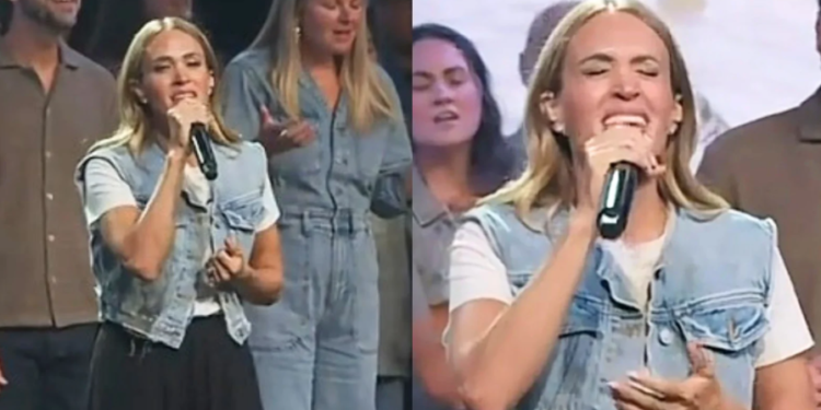 Carrie Underwood Delivers Moving Performance With Her Local Church Choir