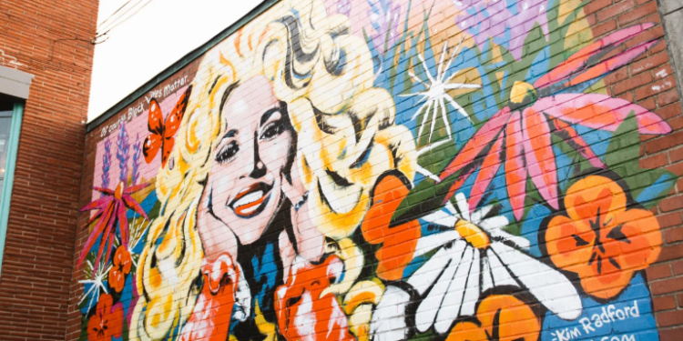 Suspect Comes Forward After Dolly Parton Mural Is Defaced In Nashville