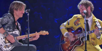 Keith Urban And Post Malone Perform Elvis Classic