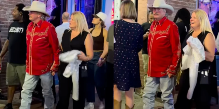 Alan Jackson Look-Alike Goes Viral After Fooling Fans In Nashville